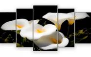 Quadros Decorativos Mosaico Copo De Leite Flor" Quadros Decorativos Mosaico Copo De Leite Flor"
