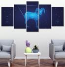 Quadros Decorativos Mosaico Horoscopo Aries Estrelas Signos"