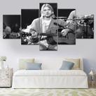 Quadros Decorativos Mosaico Kurt Cobain Nirvana "
