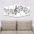 Quadros Decorativos Mosaico Notas Musicais" Quadros Decorativos Mosaico Notas Musicais"