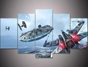 Quadros Decorativos Mosaico Star Wars"