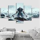 Quadros Decorativos Mosaico Vikings Guerreiro" Quadros Decorativos Mosaico Vikings Guerreiro"