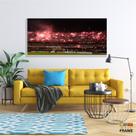 Quadros Decorativos Musica Pink Floyd em Tecido Canvas 130x60 Quadros Decorativos Musica Pink Floyd em Tecido Canvas 130x60