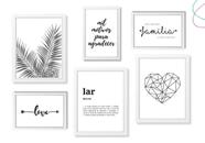 Quadros Decorativos para casa coração geométrico lar família Quadros Decorativos para casa coração geométrico lar família