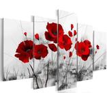 Quadros Decorativos Personalizados Ppapoula Vermelha 5PÇS Quadros Decorativos Personalizados Ppapoula Vermelha 5PÇS