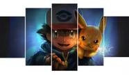 quadros decorativos Pokemon Ash Pikachu Anime " quadros decorativos Pokemon Ash Pikachu Anime "