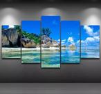 quadros decorativos Praia Mar Céu Azul" quadros decorativos Praia Mar Céu Azul"