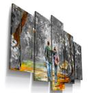 Quadros Decorativos Romantico Bosque City Sala Quarto