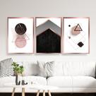 Quadros Decorativos Sala Quarto Com Moldura Rose Gold Quadros Decorativos Sala Quarto Com Moldura Rose Gold