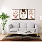 Quadros Decorativos Salão de Beleza Mulheres Moderno