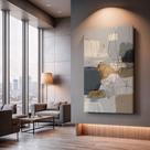 Quadros Decorativos Textura Urbana 130x90 Moderno Luxo Sala Quarto Escritório