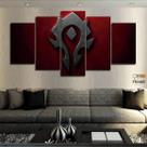 Quadros Decorativos World Of Warcraft 63x130mt em Tecido Quadros Decorativos World Of Warcraft 63x130mt em Tecido