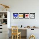 Quadros Espelhados Vingadores