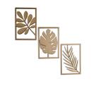 Quadros Folhagem em MDF Cru 3mm peq 3 25cm x30cm Quadros Folhagem em MDF Cru 3mm peq 3 25cm x30cm