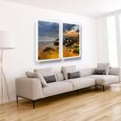 Quadros Mar Paisagem Pedras Decoração Sala Ambiente