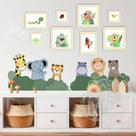 Quadros Para Quarto de Bebê Safari Quadros Para Quarto de Bebê Safari