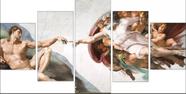 Quadros Para Sala Adão Dedo De Deus Michelangelo "
