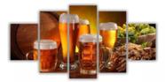 Quadros Para Sala Bebidas Copos De Cerveja"