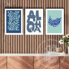 Quadros Para Sala Fundo do Mar Aloha