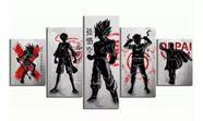 Quadros Para Sala Goku One Punch Luffy Naruto " Quadros Para Sala Goku One Punch Luffy Naruto "