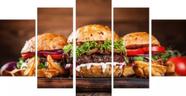 Quadros Para Sala Hamburguer Lanchonete"