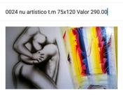 Quadros pinturas a mão