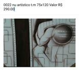 Quadros pinturas a mão