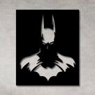 Quadros Super Heróis MDF 3mm Preto ou Branco 27cm x 35cm Individual Marvel e DC