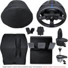 Qualicapas Capas Protetoras Compatíveis com Volante e Base T300RS GT e para Pedal T3PA e para Câmbio TH8A Shifter Simulador Gamer Thrustmaster Qualicapas Capas Protetoras Compatíveis com Volante e Base T300RS GT e para Pedal T3PA e para Câmbio TH8A Shifter Simulador Gamer Thrustmaster