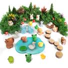QuarenDen 46 Peças de Figuras Miniaturas de Resina para Jardim Encantado QuarenDen 46 Peças de Figuras Miniaturas de Resina para Jardim Encantado