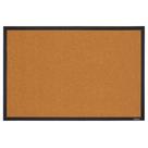 Quarteto de quadros de avisos em cortiça MWDB2436-BK 60x90 cm preto