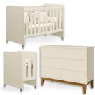 Quarto Bebê Berço Evolution 4 em 1 + Cômoda 6 Gavetas
