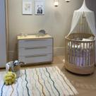 Quarto Bebê Completo Com Berço e Cômoda Coleção Wave Divicar Quarto Bebê Completo Com Berço e Cômoda Coleção Wave Divicar