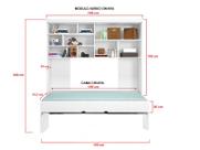 Quarto Chiara Roupeiro, Modulo Aéreo e Cama - Phoenix Baby