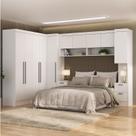 Quarto Completo 10 Portas 8 Gavetas 7 Peças Viena Espresso Móveis