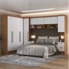 Quarto Completo 10 Portas 8 Gavetas 7 Peças Viena Espresso Móveis