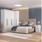 Quarto Completo 5 Portas 2 Gavetas 5 Peças Viena Espresso Móveis