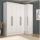Quarto Completo 5 Portas 4 Gavetas 2 Peças Viena Espresso Móveis