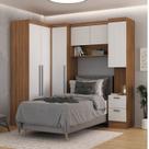 Quarto Completo 6 Portas 6 Gavetas 4 Peças Viena Espresso Móveis