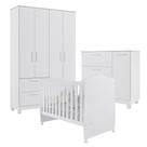 Quarto Completo Bebê Jujuba Permobili MDF -