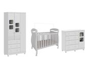 Quarto Completo Bebe Moveis Peroba Junior Uli 03 portas MDF Quarto Completo Bebe Moveis Peroba Junior Uli 03 portas MDF