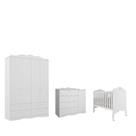 Quarto Completo Bebê Provençal Permobili Encanto MDF