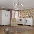 Quarto Completo+Colchão E Poltrona Mp4091