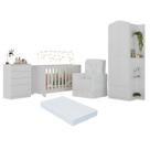 Quarto Completo com Colchão e Poltrona de Amamentação João e Maria Multimóveis MP4098