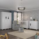 Quarto Completo com Poltrona de Amamentação e Puff Pimpolho Multimóveis MP4079