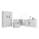 Quarto Completo com Poltrona de Amamentação Pimpolho Multimóveis MP4073 Quarto Completo com Poltrona de Amamentação Pimpolho Multimóveis MP4073