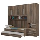 Quarto Completo de Solteiro com 2 Camas e Guarda-Roupa 1326D San Remo