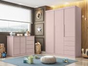 Quarto Completo Infantil Blenda Rosê _ Phoenix Baby
