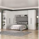 Quarto Completo Viena 10 Portas 6 Gavetas 7 Peças Espresso Móveis Quarto Completo Viena 10 Portas 6 Gavetas 7 Peças Espresso Móveis