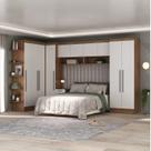 Quarto Completo Viena 10 Portas 6 Gavetas 7 Peças Espresso Móveis